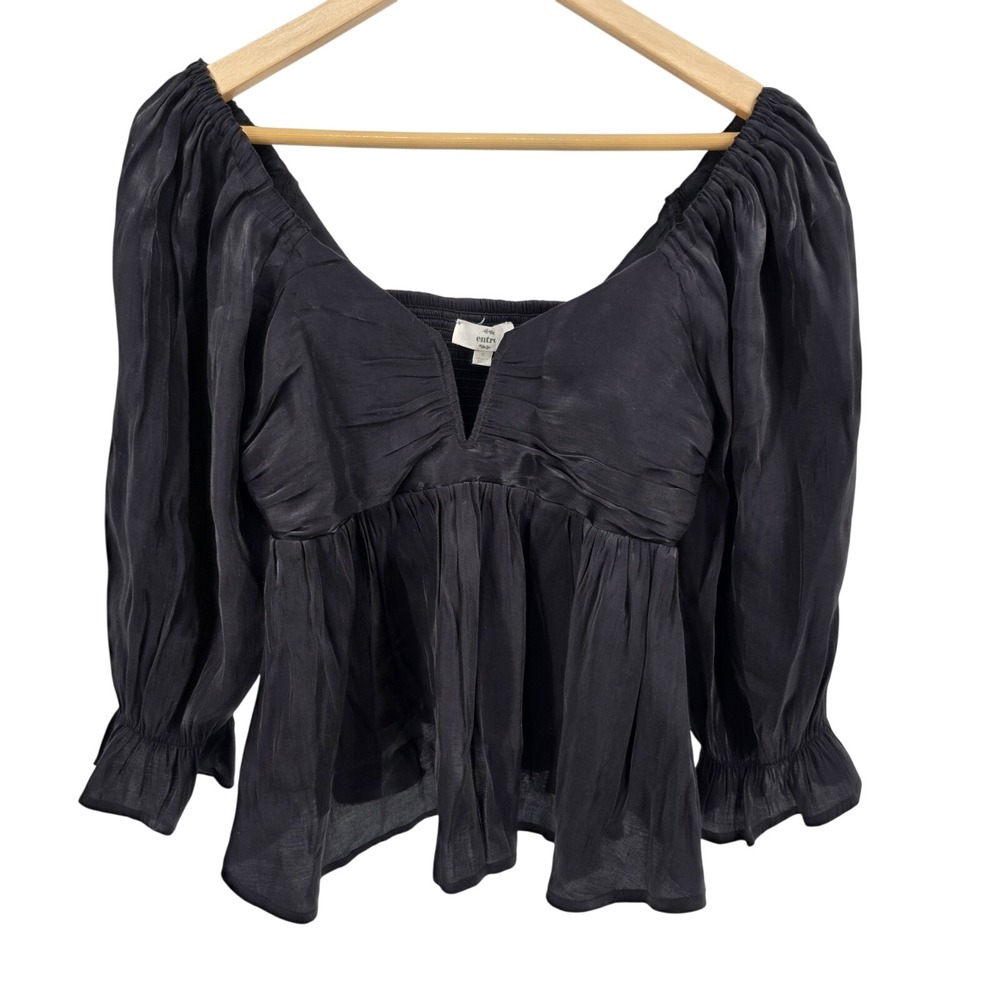 Entro Iridescent Babydoll Top Size S‎